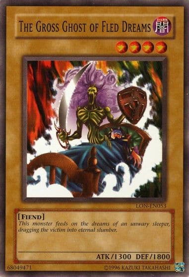 The Gross Ghost of Fled Dreams Labyrinth of Nightmare (Worldwide English) Yu-Gi-Oh! card