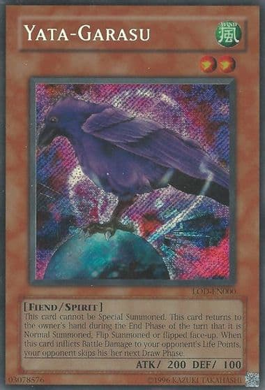 Yata Garasu Legacy of Darkness (Worldwide English) Yu-Gi-Oh! card