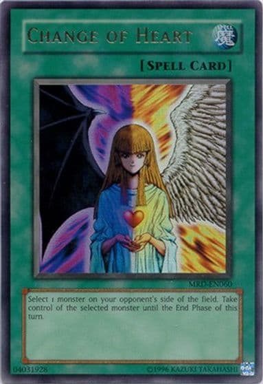 Change of Heart Metal Raiders (Worldwide English) Yu-Gi-Oh! card