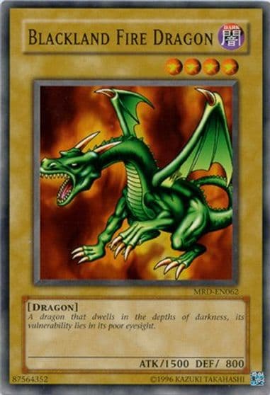 Blackland Fire Dragon Metal Raiders (Worldwide English) Yu-Gi-Oh! card