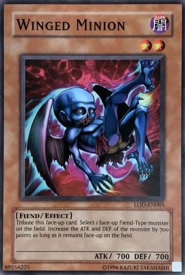 Winged Minion Legacy of Darkness (Worldwide English) Yu-Gi-Oh! card