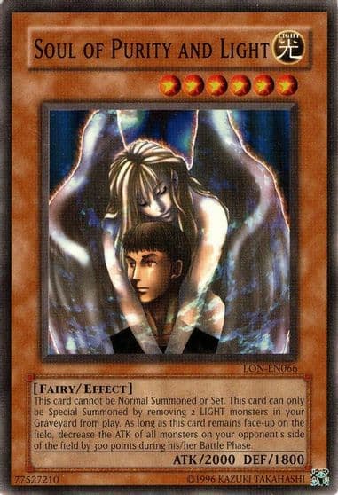 Soul of Purity and Light Labyrinth of Nightmare (Worldwide English) Yu-Gi-Oh! card