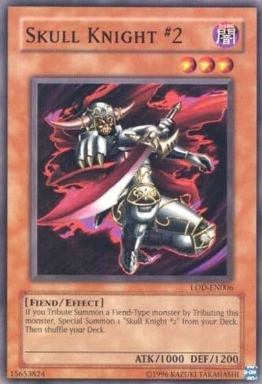 Skull Knight 2 Legacy of Darkness (Worldwide English) Yu-Gi-Oh! card