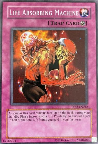 Life Absorbing Machine Legacy of Darkness (Worldwide English) Yu-Gi-Oh! card
