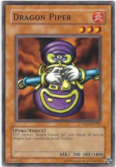 Dragon Piper Metal Raiders (Worldwide English) Yu-Gi-Oh! card