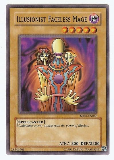 Illusionist Faceless Mage Metal Raiders (Worldwide English) Yu-Gi-Oh! card