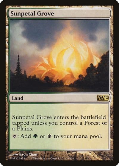 Sunpetal Grove Magic 2012 (M12) Magic card
