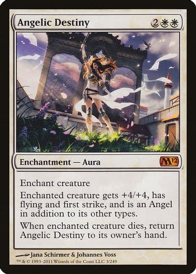 Angelic Destiny Magic 2012 (M12) Magic card