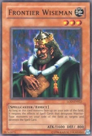 Frontier Wiseman Legacy of Darkness (Worldwide English) Yu-Gi-Oh! card