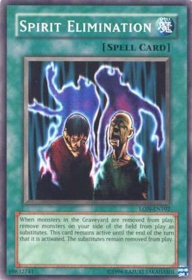 Spirit Elimination Labyrinth of Nightmare (Worldwide English) Yu-Gi-Oh! card