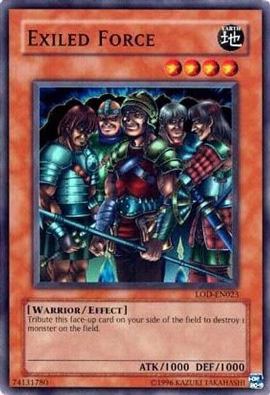 Exiled Force Legacy of Darkness (Worldwide English) Yu-Gi-Oh! card