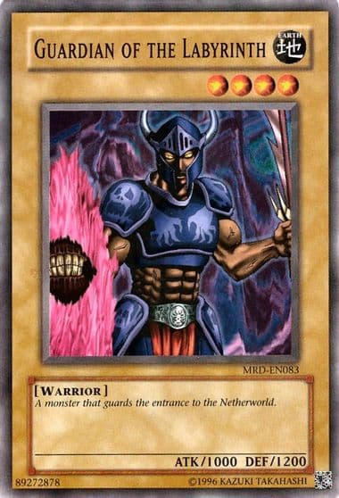 Guardian of the Labyrinth Metal Raiders (Worldwide English) Yu-Gi-Oh! card