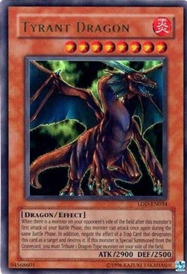Spear Dragon Legacy of Darkness (Worldwide English) Yu-Gi-Oh! card