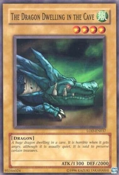 The Dragon Dwelling in the Cave Legacy of Darkness (Worldwide English) Yu-Gi-Oh! card