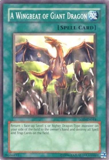 A Wingbeat of Giant Dragon Legacy of Darkness (Worldwide English) Yu-Gi-Oh! card