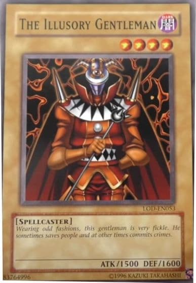 The Illusory Gentleman Legacy of Darkness (Worldwide English) Yu-Gi-Oh! card