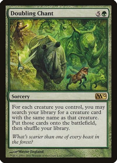 Doubling Chant Magic 2012 (M12) Magic card