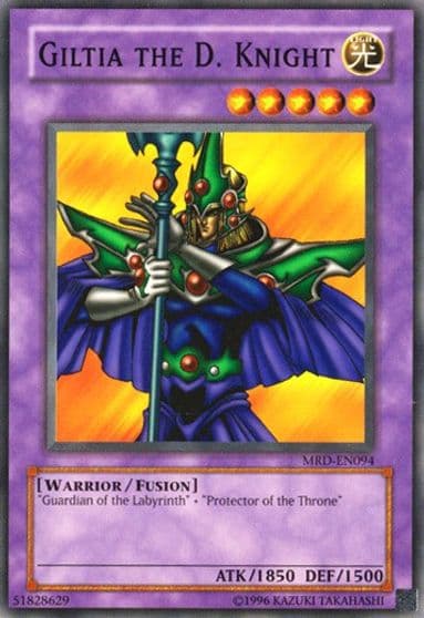 Giltia the D Knight Metal Raiders (Worldwide English) Yu-Gi-Oh! card