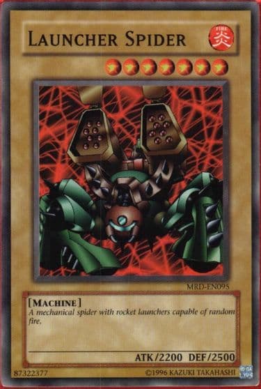 Launcher Spider Metal Raiders (Worldwide English) Yu-Gi-Oh! card