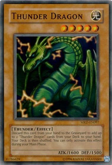 Thunder Dragon Metal Raiders (Worldwide English) Yu-Gi-Oh! card