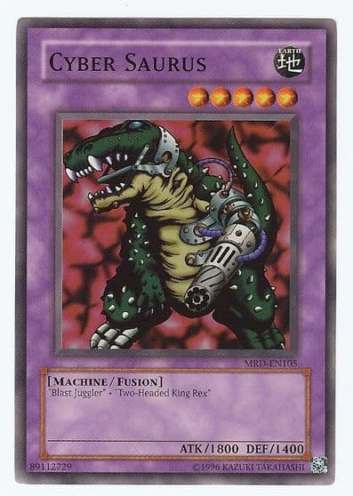 Cyber Saurus Metal Raiders (Worldwide English) Yu-Gi-Oh! card