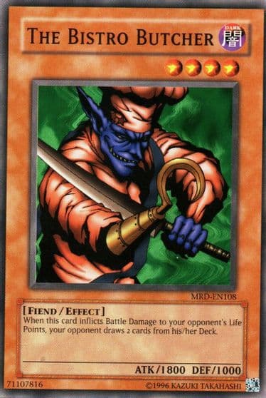 The Bistro Butcher Metal Raiders (Worldwide English) Yu-Gi-Oh! card