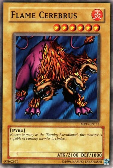 Flame Cerebrus Metal Raiders (Worldwide English) Yu-Gi-Oh! card