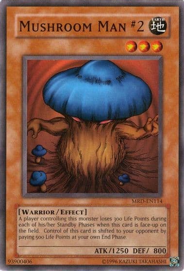 Mushroom Man 2 Metal Raiders (Worldwide English) Yu-Gi-Oh! card