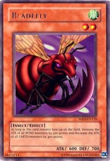 Bladefly Metal Raiders (Worldwide English) Yu-Gi-Oh! card