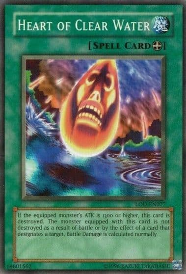 Heart of Clear Water Legacy of Darkness (Worldwide English) Yu-Gi-Oh! card