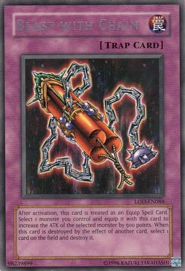 Blast with Chain Legacy of Darkness (Worldwide English) Yu-Gi-Oh! card