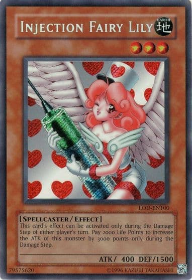 Injection Fairy Lily Legacy of Darkness (Worldwide English) Yu-Gi-Oh! card