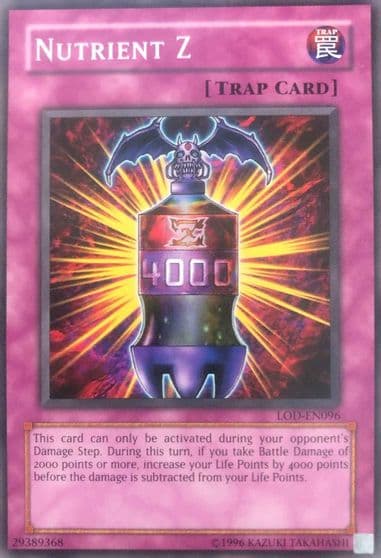 Nutrient Z Legacy of Darkness (Worldwide English) Yu-Gi-Oh! card