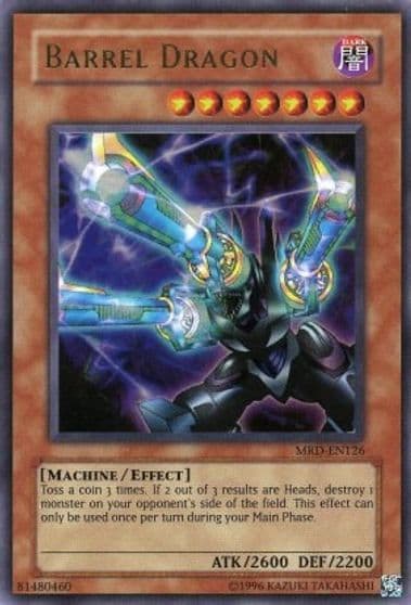 Barrel Dragon Metal Raiders (Worldwide English) Yu-Gi-Oh! card