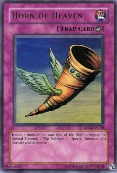 Horn of Heaven Metal Raiders (Worldwide English) Yu-Gi-Oh! card