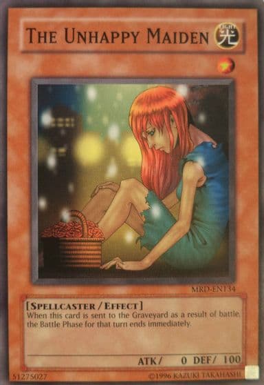 The Unhappy Maiden Metal Raiders (Worldwide English) Yu-Gi-Oh! card