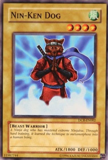 Nin Ken Dog Dark Crisis (Worldwide English) Yu-Gi-Oh! card
