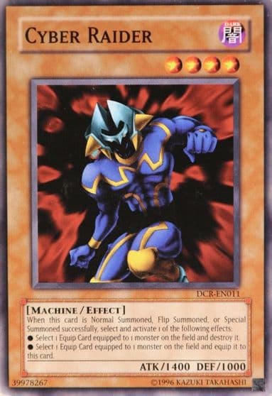 Cyber Raider Dark Crisis (Worldwide English) Yu-Gi-Oh! card