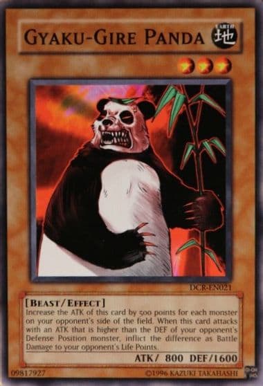 Gyaku Gire Panda Dark Crisis (Worldwide English) Yu-Gi-Oh! card