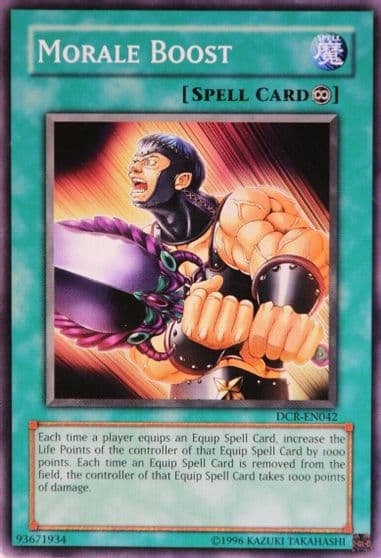 Morale Boost Dark Crisis (Worldwide English) Yu-Gi-Oh! card