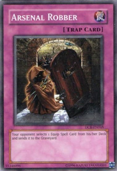 Arsenal Robber Dark Crisis (Worldwide English) Yu-Gi-Oh! card