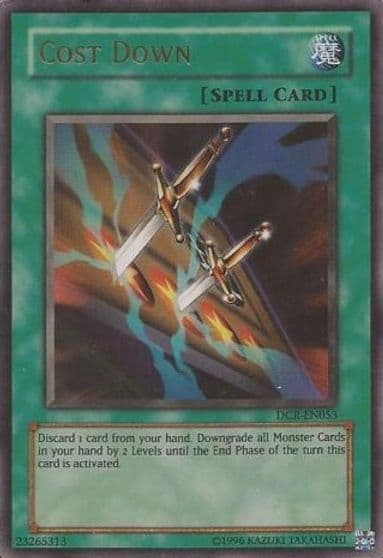 Cost Down Dark Crisis (Worldwide English) Yu-Gi-Oh! card