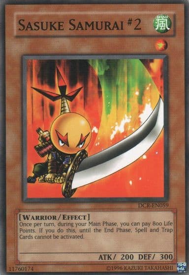 Sasuke Samurai 2 Dark Crisis (Worldwide English) Yu-Gi-Oh! card