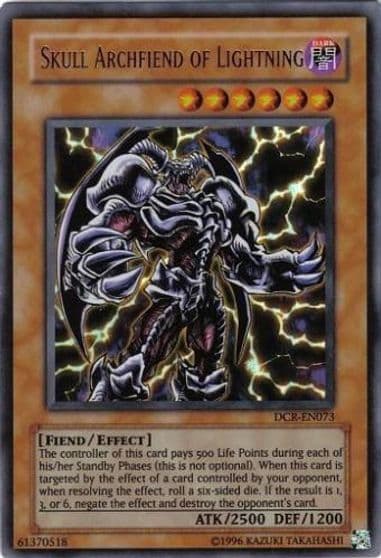 Skull Archfiend of Lightning Dark Crisis (Worldwide English) Yu-Gi-Oh! card