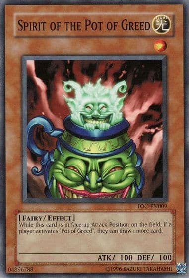 Spirit of the Pot of Greed Invasion of Chaos (Worldwide English) Yu-Gi-Oh! card