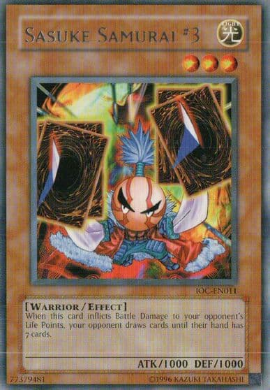 Sasuke Samurai 3 Invasion of Chaos (Worldwide English) Yu-Gi-Oh! card