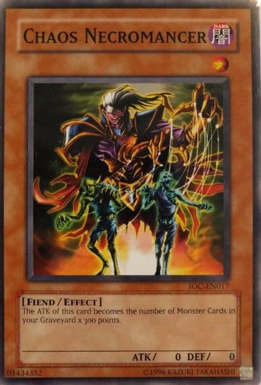 Chaos Necromancer Invasion of Chaos (Worldwide English) Yu-Gi-Oh! card