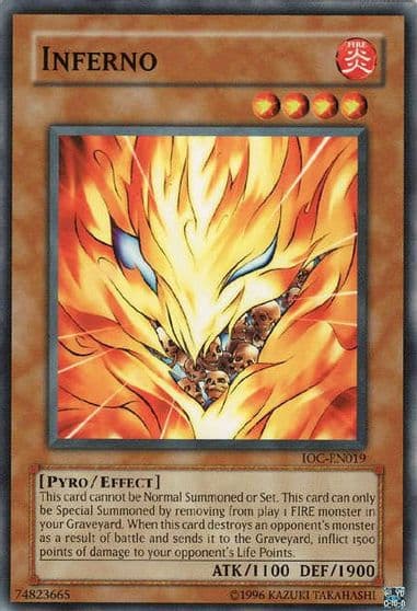 Inferno Invasion of Chaos (Worldwide English) Yu-Gi-Oh! card