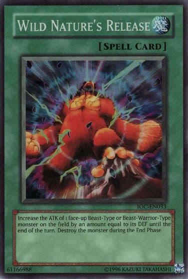 Wild Natures Release Invasion of Chaos (Worldwide English) Yu-Gi-Oh! card