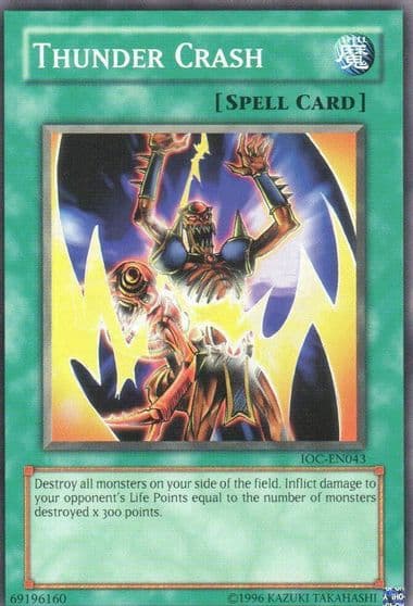 Thunder Crash Invasion of Chaos (Worldwide English) Yu-Gi-Oh! card